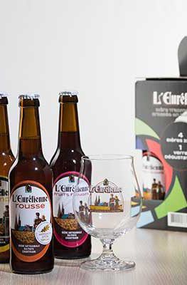 coffret dégustation 4 bières et 1 verre