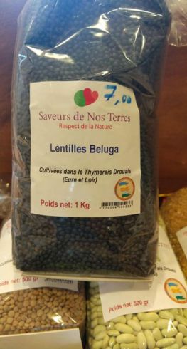 LENTILLES BELUGA 1KG